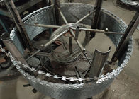 Filo spinato galvanizzato immerso caldo del rasoio diametro della bobina da 450 millimetri per il recinto