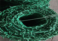 Filo spinato rivestito di sicurezza del PE rivestito del PVC, prezzo della parete del filo spinato per rotolo