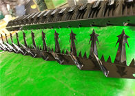 Cime di progettazione della punta 11cm del rasoio della guarnizione di punte di sicurezza del metallo della cobra del recinto