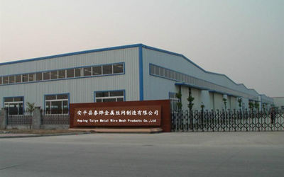 Porcellana Anping Taiye Metal Wire Mesh Products Co.,Ltd fabbrica