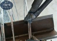 Clip a fisarmonica taglienti della bobina del ciclo dell'incrocio dell'acciaio inossidabile dei montaggi del cavo del rasoio di BTO
