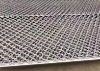 Rete metallica saldata del rasoio del foro quadrato di 150mm x di 75 che recinta colore grigio ricoperto