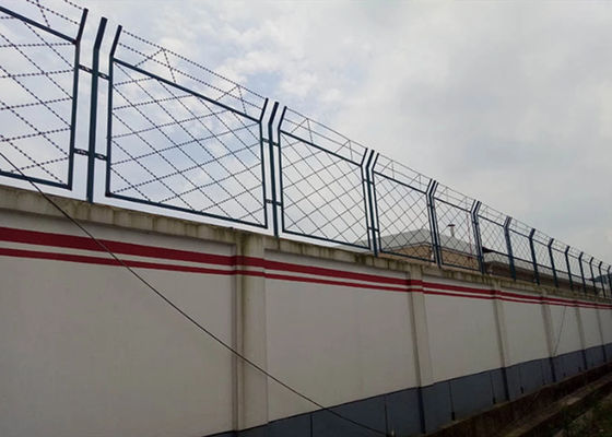 Rasoio saldato militare Mesh Fence For Perimeter Protection del rombo