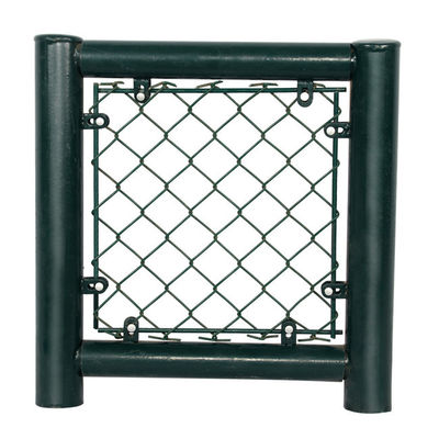 3.8mm il PVC di 50mm * di 50mm ha ricoperto il recinto 2m del collegamento a catena * 10m per rotolo